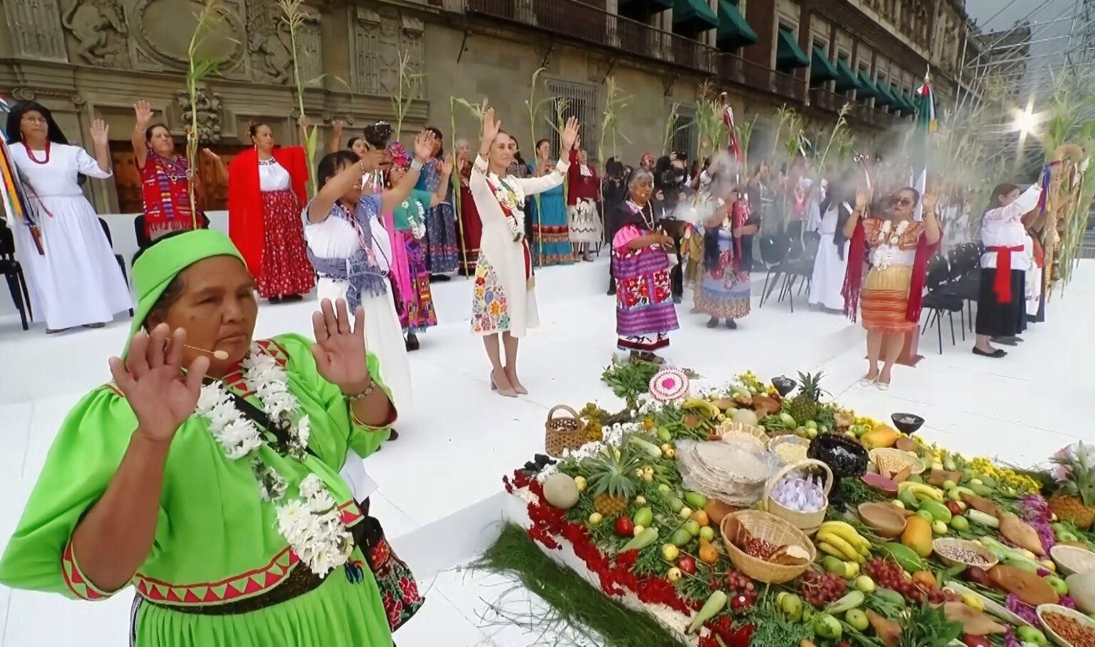 StateSponsored “Father Sun” Worship At Mexico’s Presidential