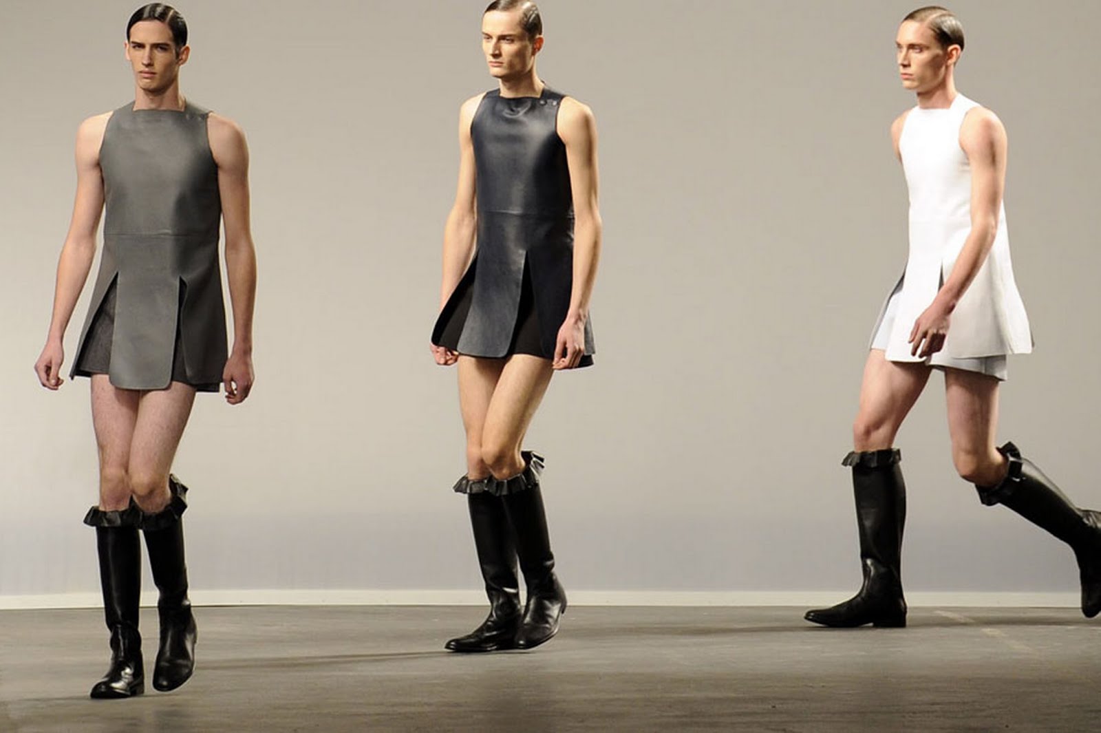 Men’s fashion is becoming more progressive and inclusive (feminine). 