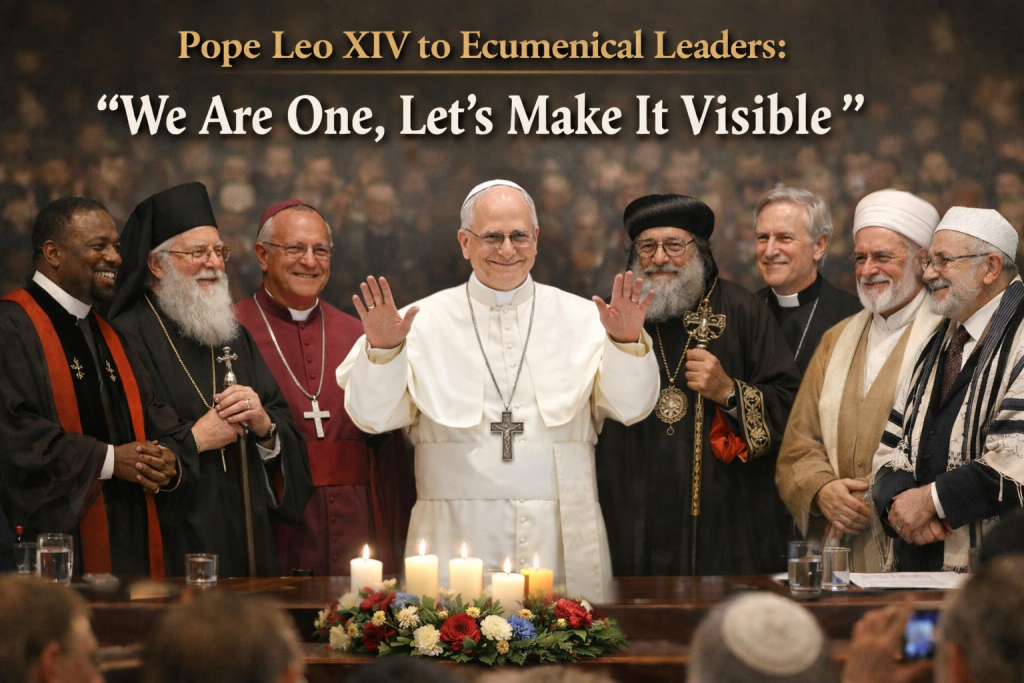 Pope Leo XIV to Ecumenical Leaders: “We Are One, Let’s Make It Visible ...