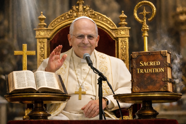 Pope Leo XIV Elevates Human Tradition to the Same Level as the Divine ...